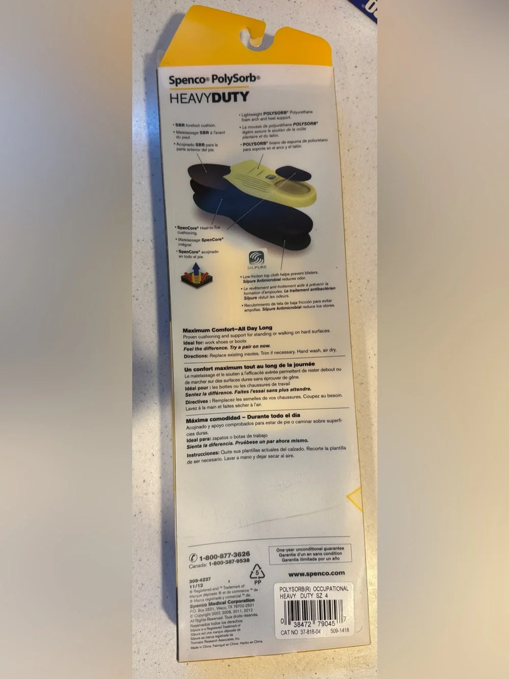 Spenco heavy duty